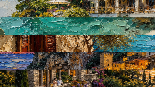 Motivational Background - Mediterranean Escapes – Vol. 1 (5 Designs for Every screen)