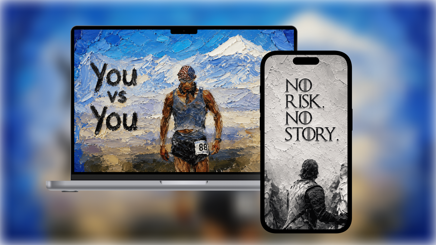 Motivational Background - Quotes V1 (5 Designs for Every screen)