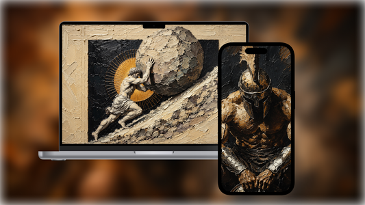 Motivational Background - Ancient Legends Part 1 (5 Designs for Every screen)