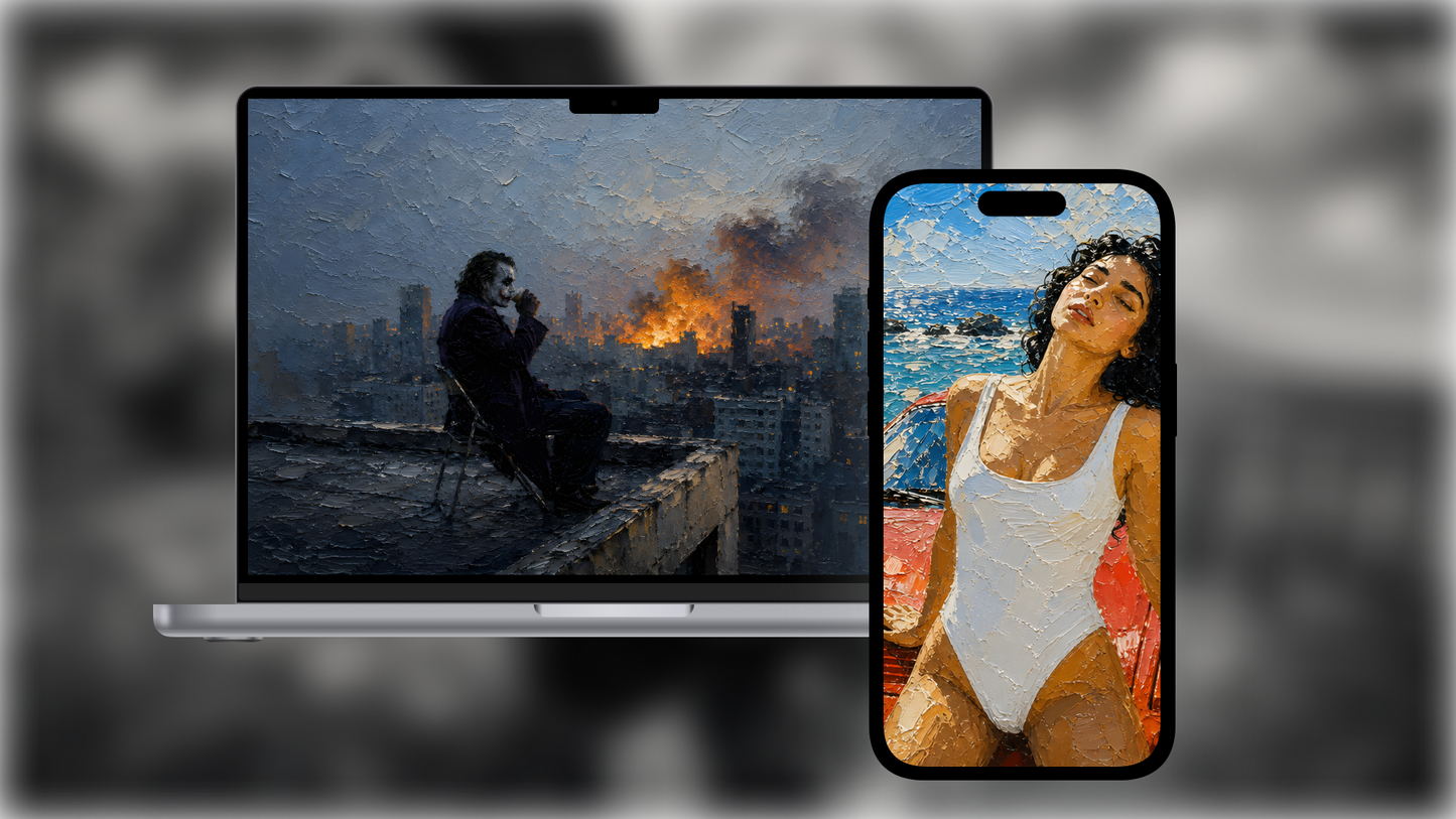 Motivational Background – Unlikely Icons Vol. 1 (5 Designs for Every Screen)
