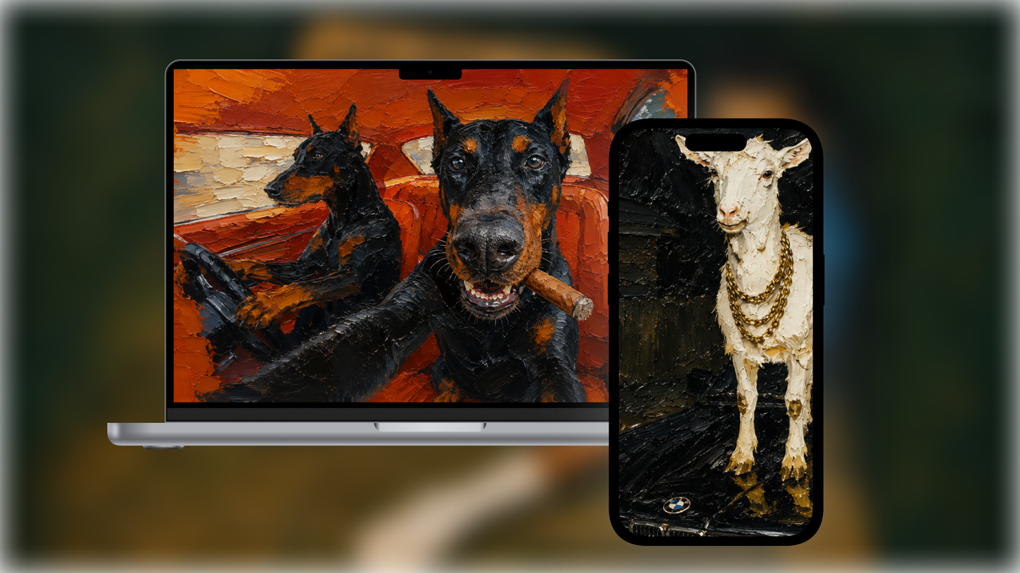 Motivational Background - Urban Hustle – Vol. 1 (5 Designs for Every screen)